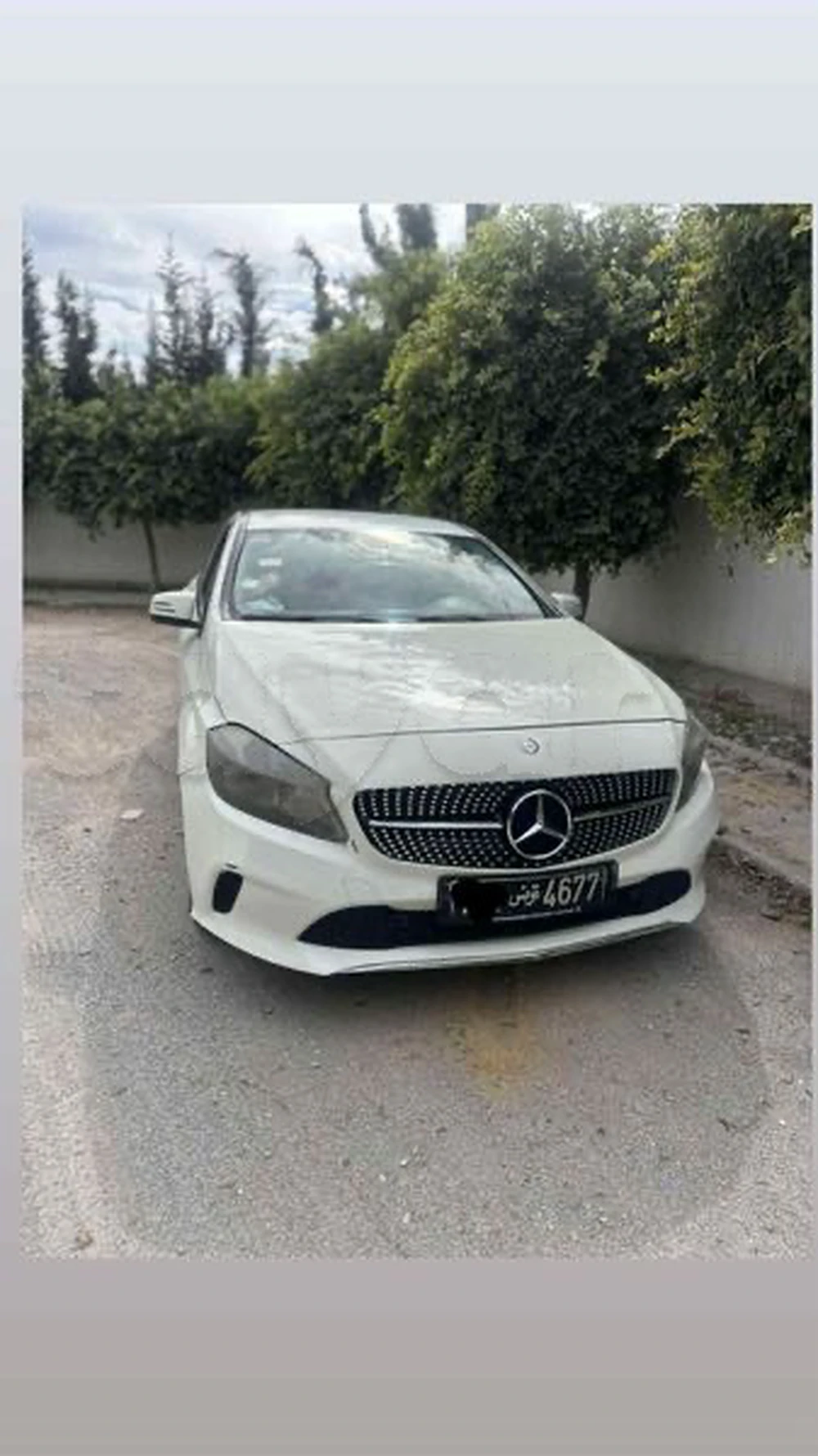 Carte voiture Mercedes-Benz Classe A