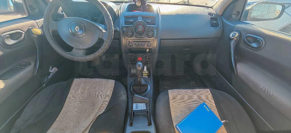 Carte voiture Renault Megane