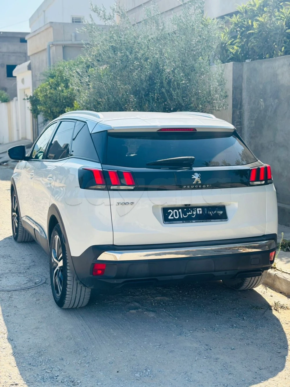 Carte voiture Peugeot 3008