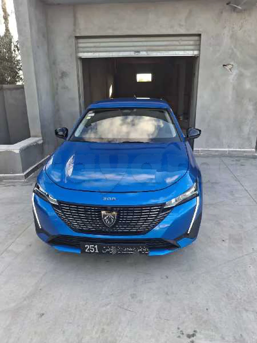 Carte voiture Peugeot 308