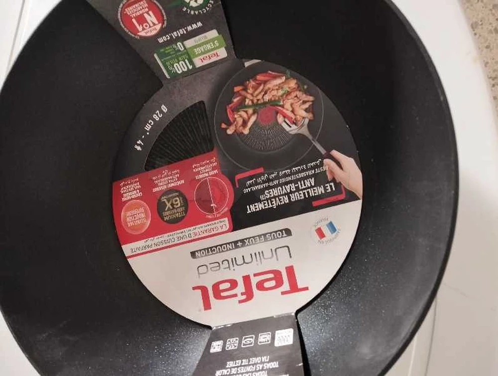 wok Tefal 28 cm Neuf