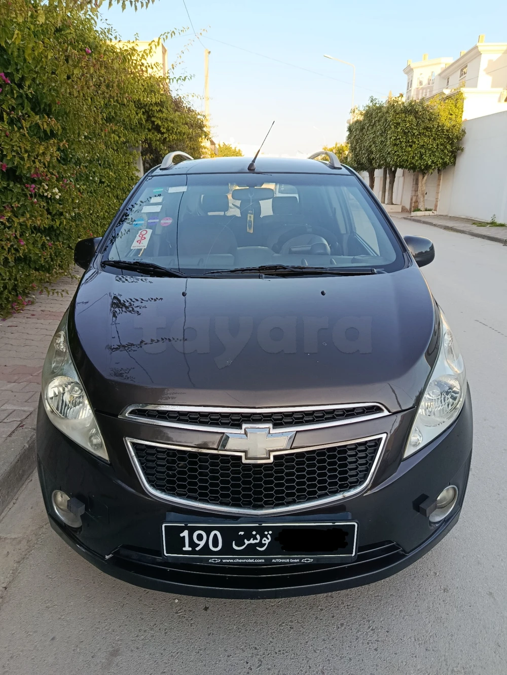 Carte voiture Chevrolet Spark