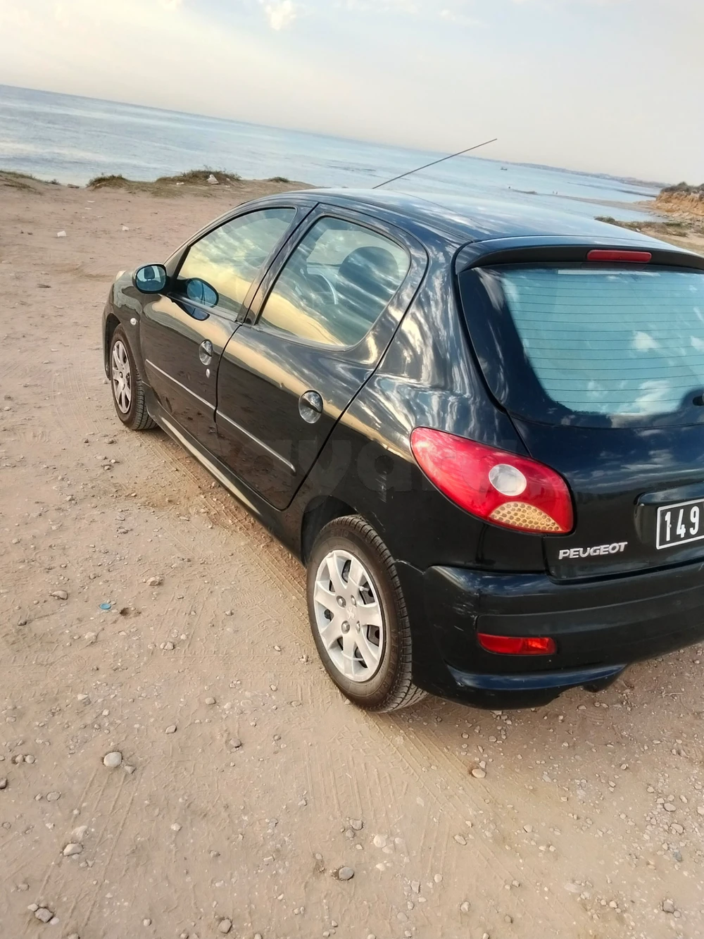 Carte voiture Peugeot 206