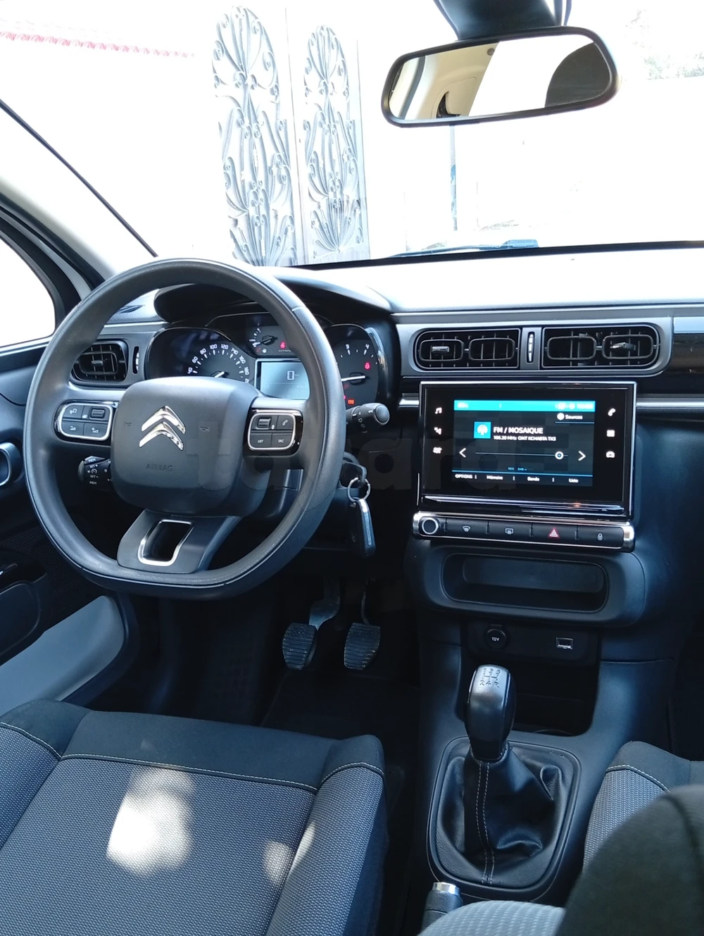 Carte voiture Citroen C3