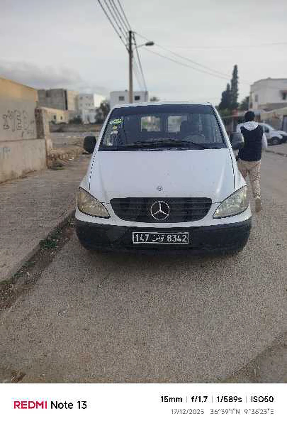 Carte voiture Mercedes-Benz Vito