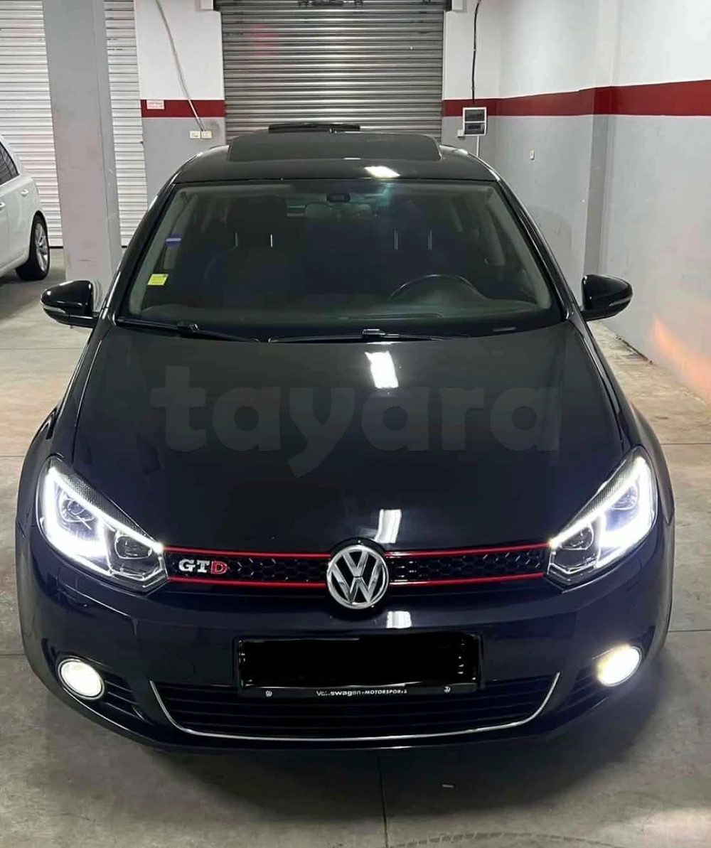Carte voiture Volkswagen Golf