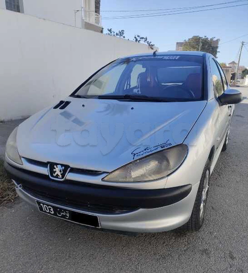 Carte voiture Peugeot 206