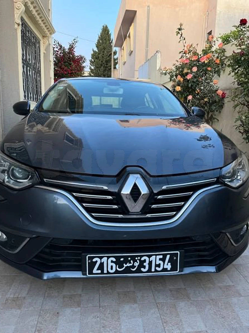 Carte voiture Renault Megane