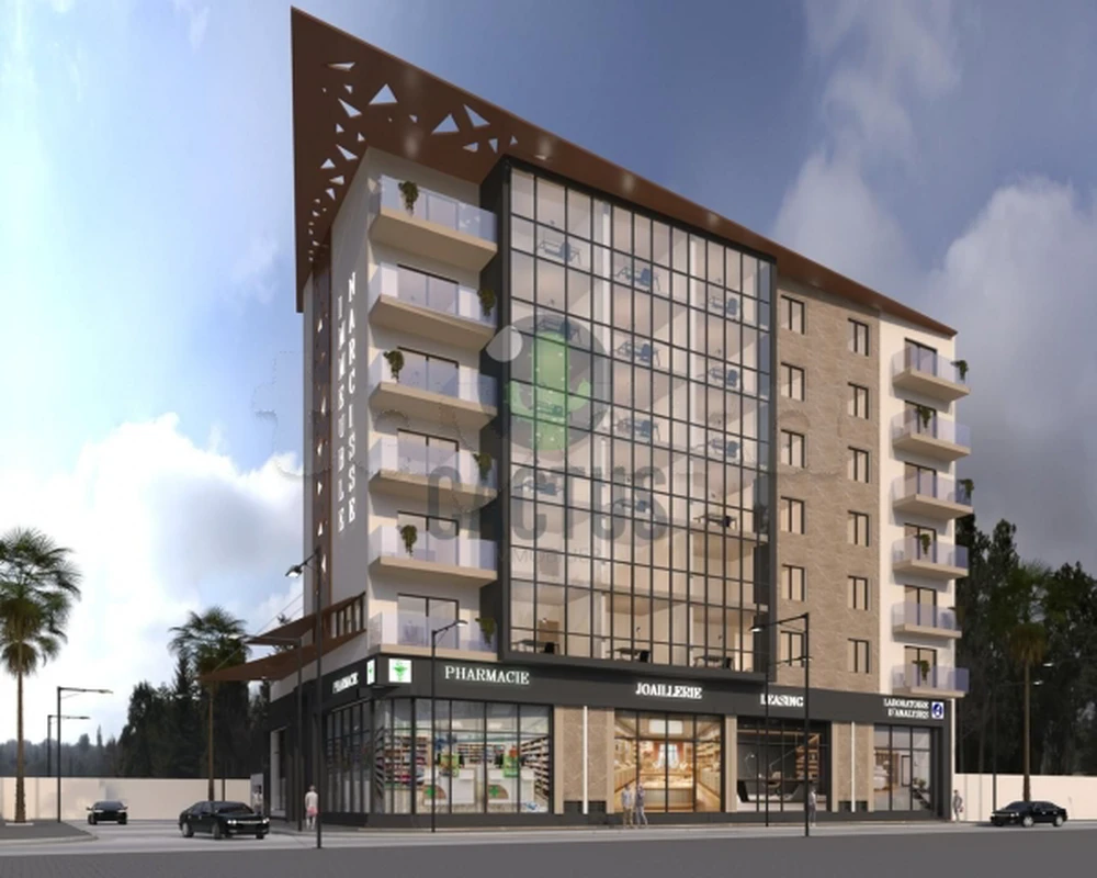 Nouveau Projet Bureautique R+6 à Nabeul centre ville.