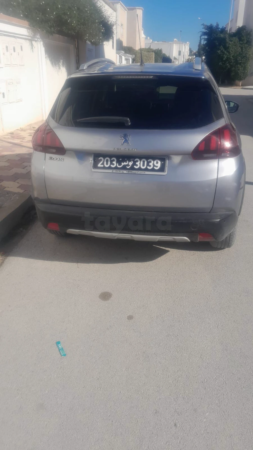 Carte voiture Peugeot 2008