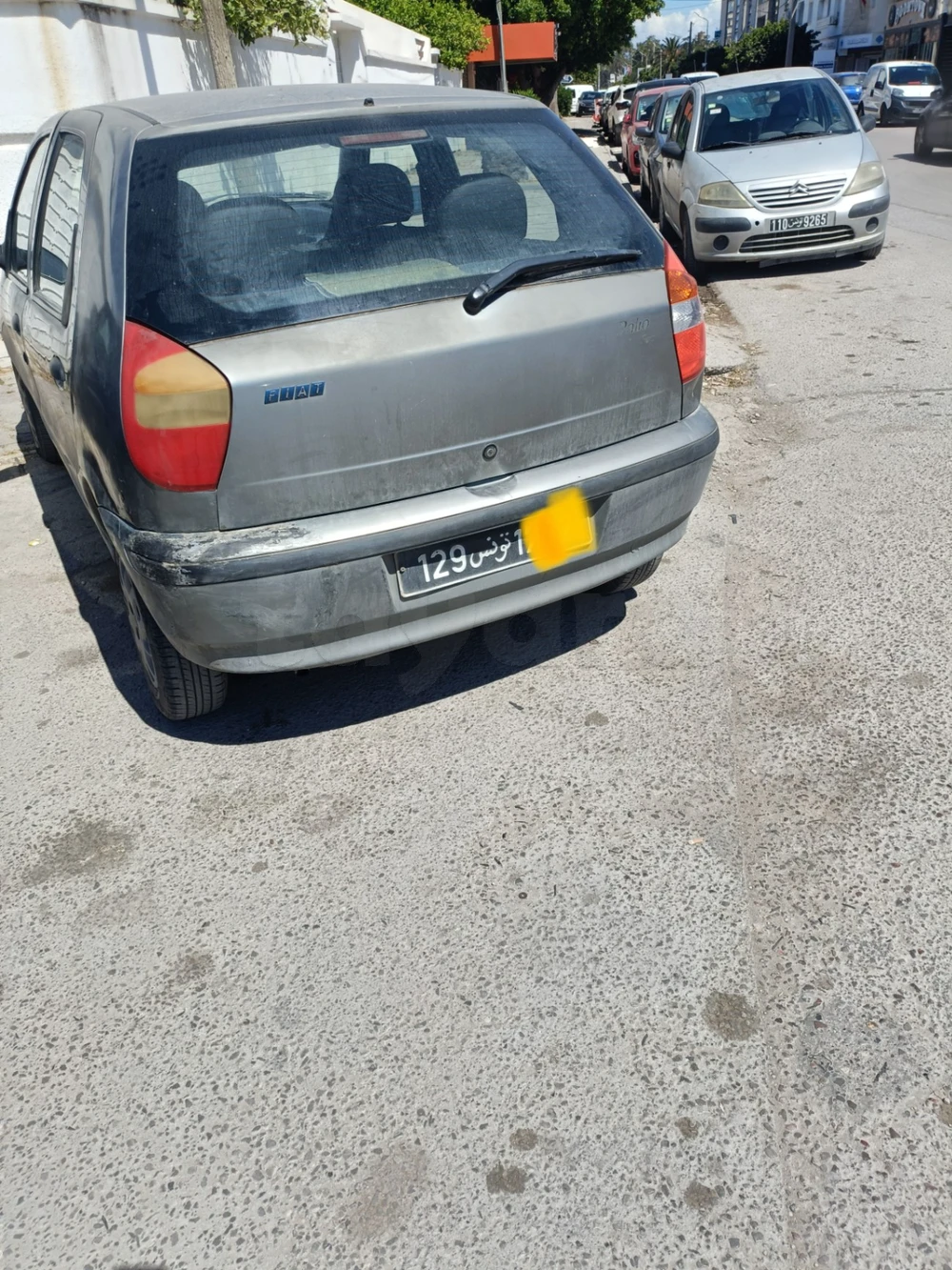 Carte voiture Fiat Palio