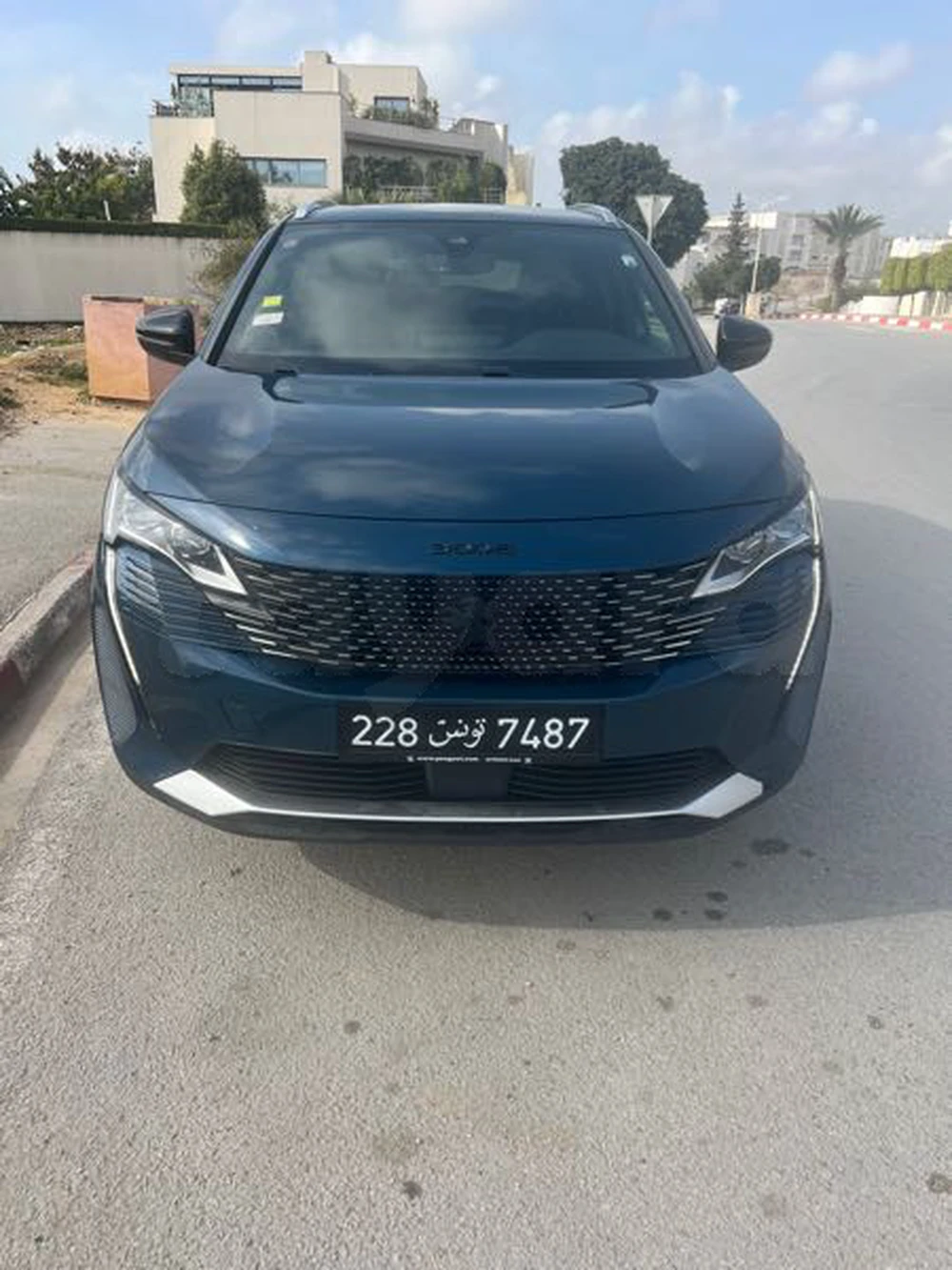 Carte voiture Peugeot 3008