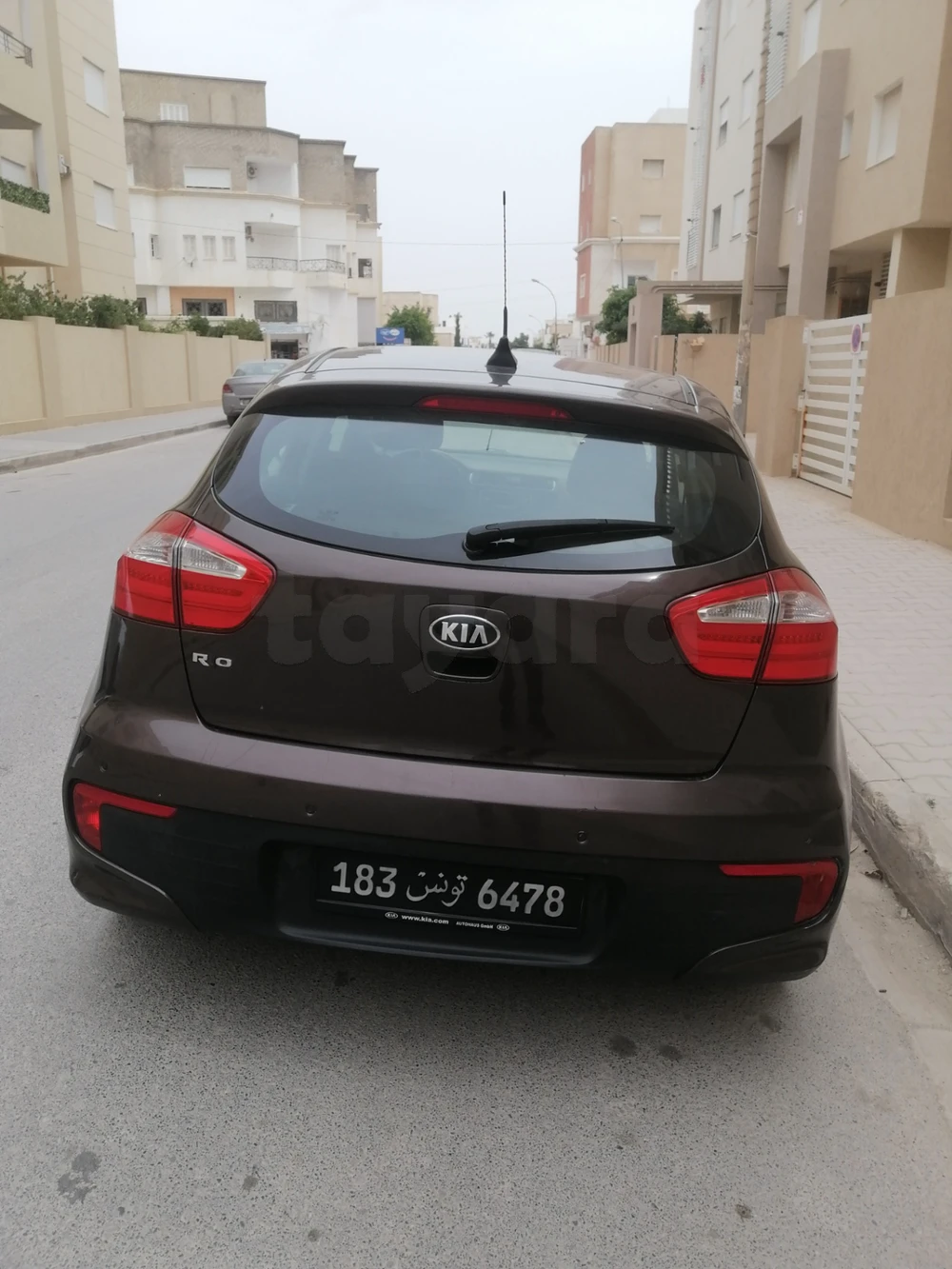 Carte voiture Kia Rio