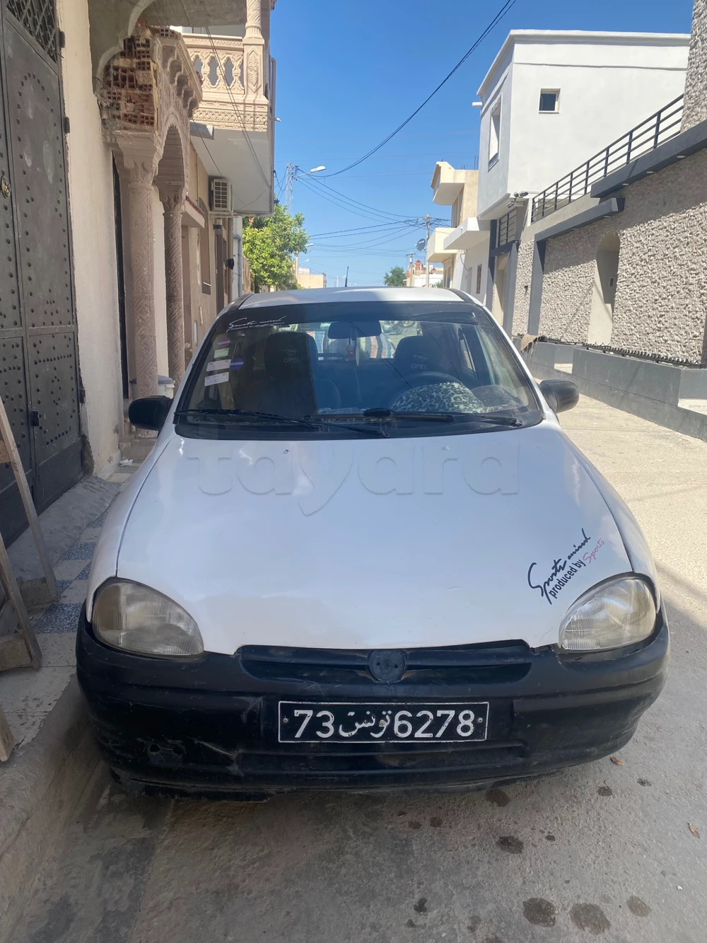 Carte voiture Opel Corsa