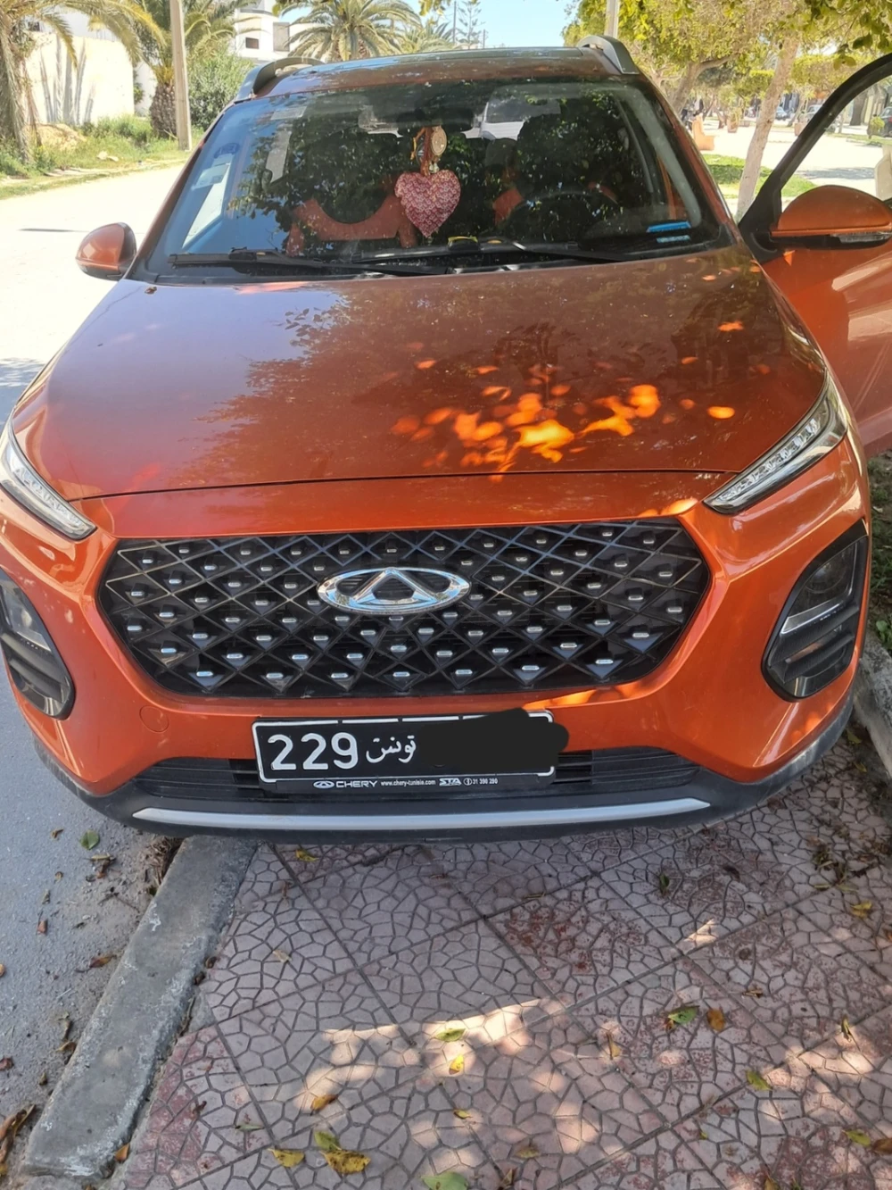 Carte voiture Chery Tiggo