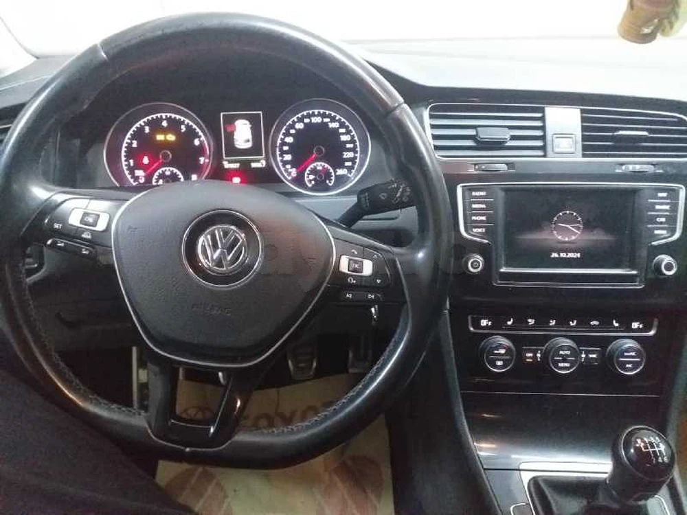 Carte voiture Volkswagen Golf