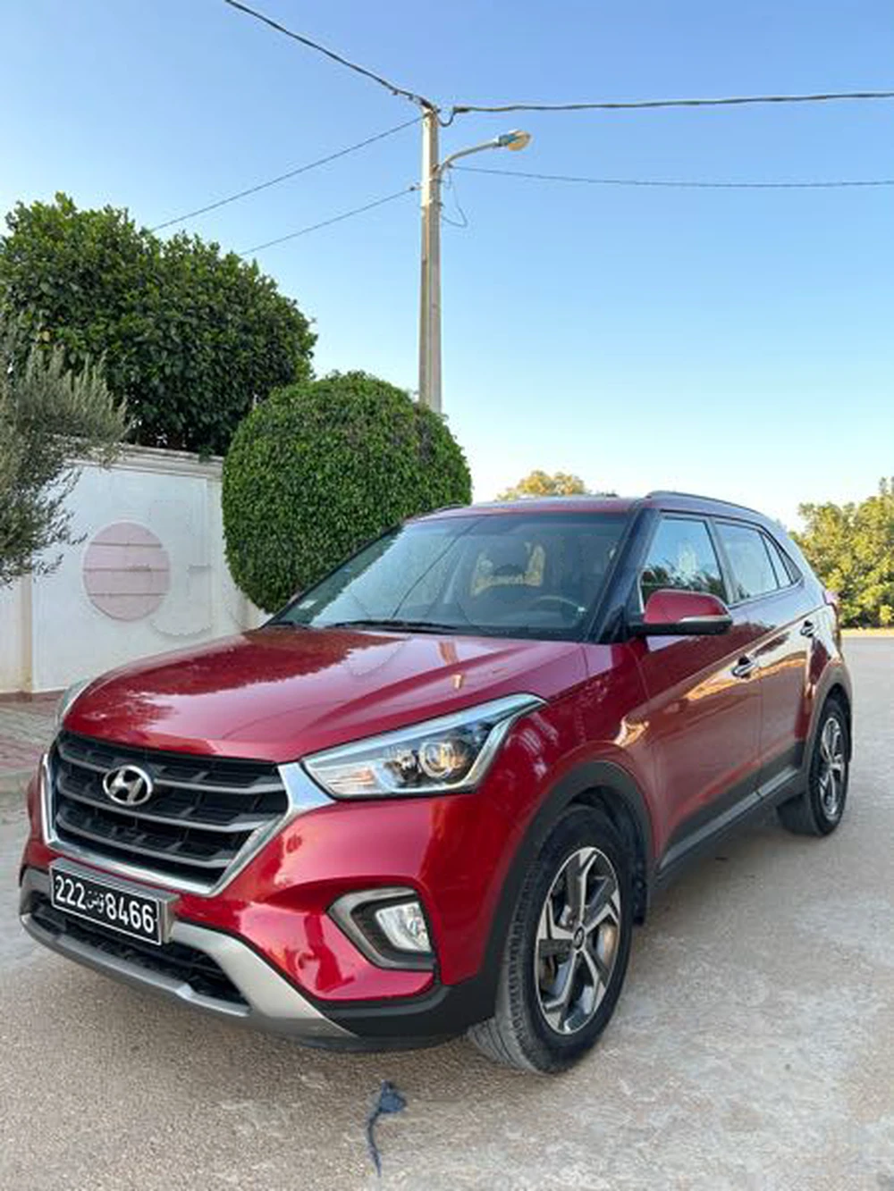 Carte voiture Hyundai Creta