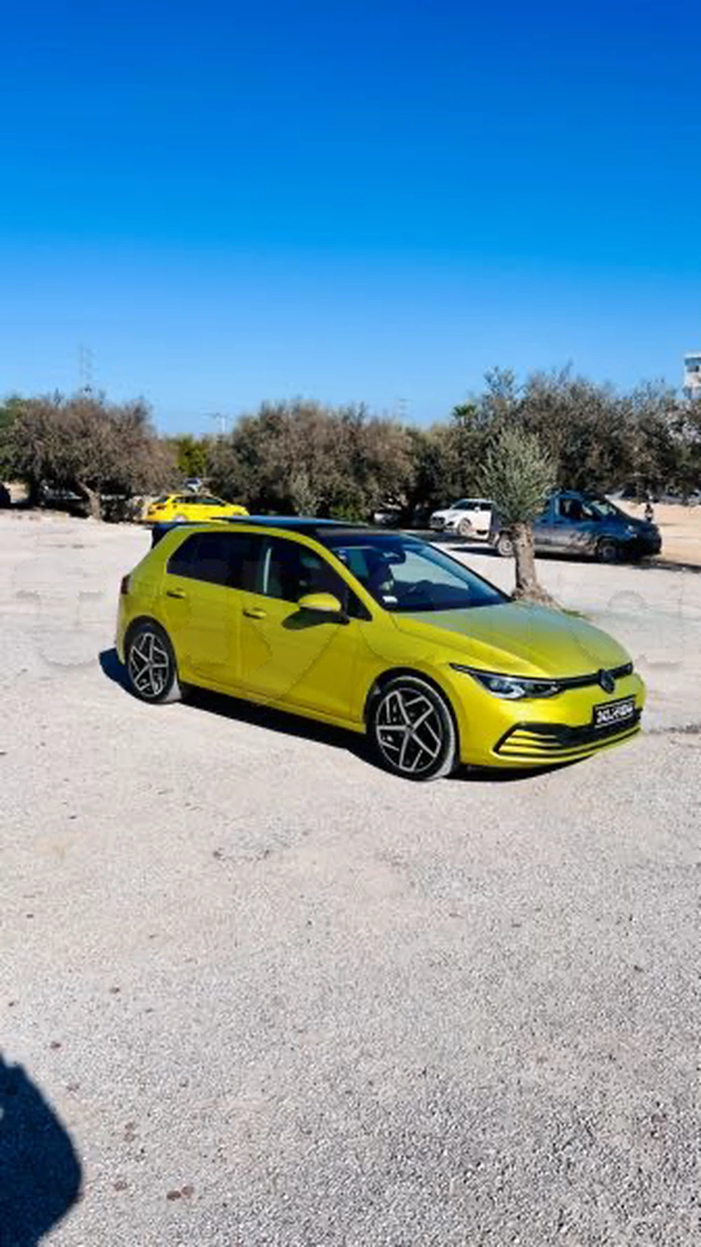 Carte voiture Volkswagen Golf 8