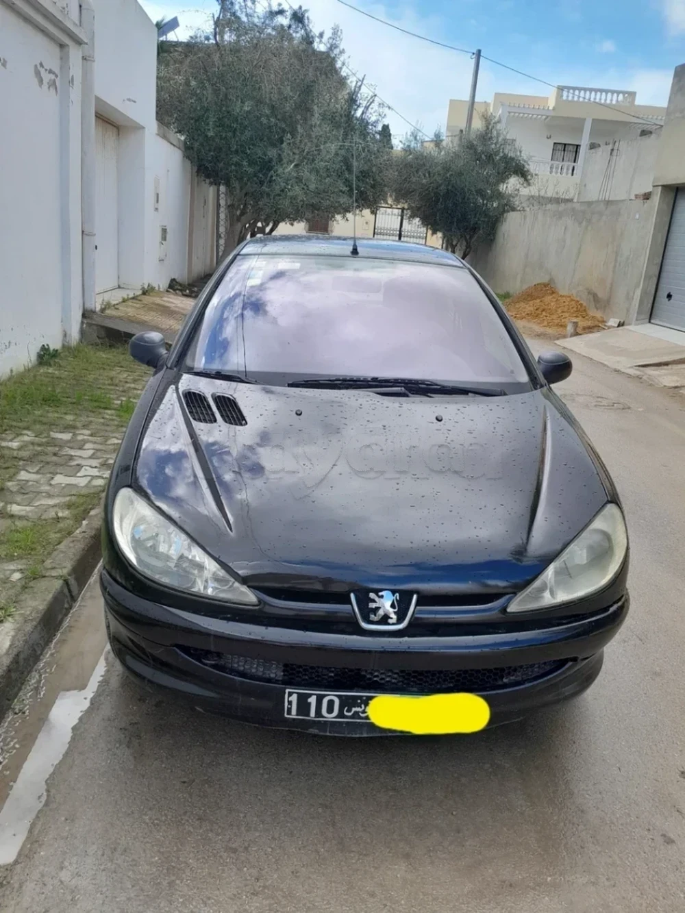 Carte voiture Peugeot 206