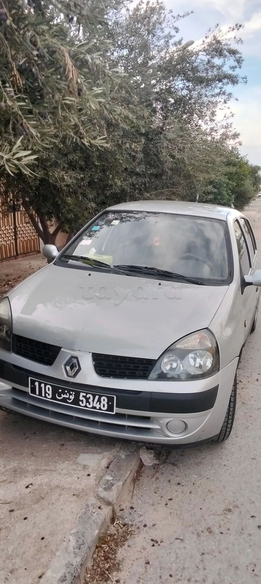 Carte voiture Renault Clio