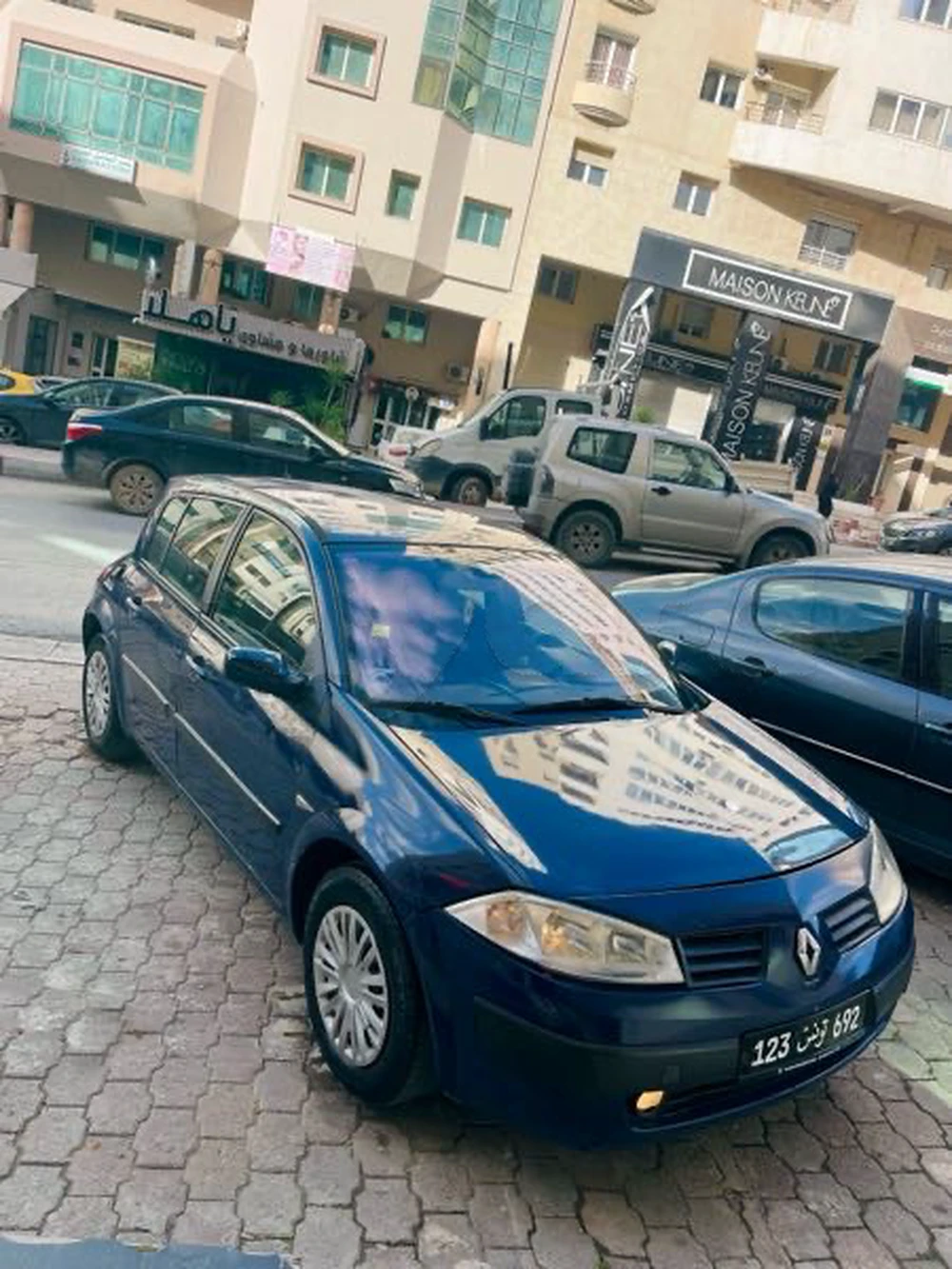 Carte voiture Renault Megane