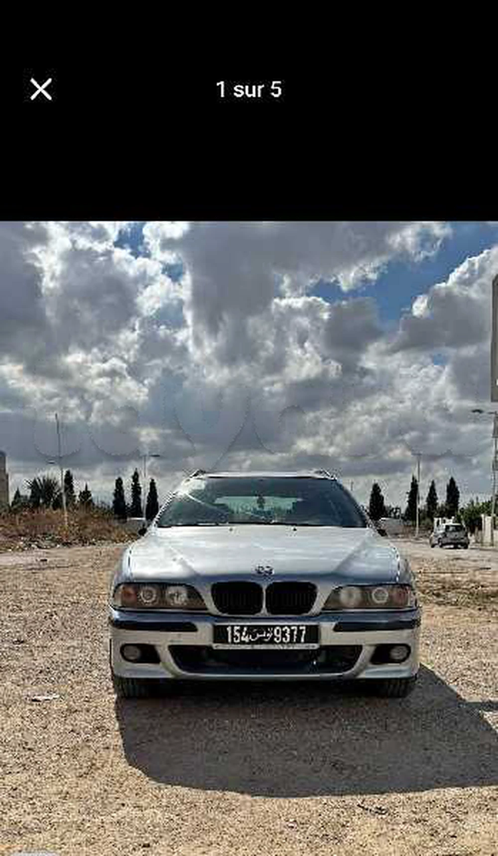 Carte voiture BMW M5