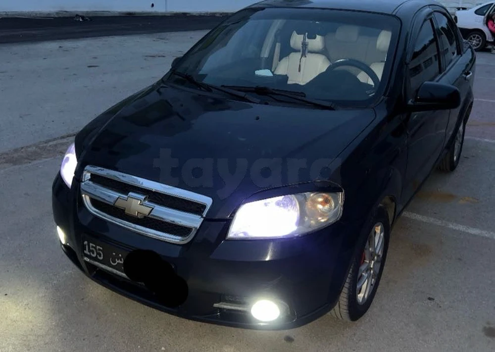 Carte voiture Chevrolet Aveo