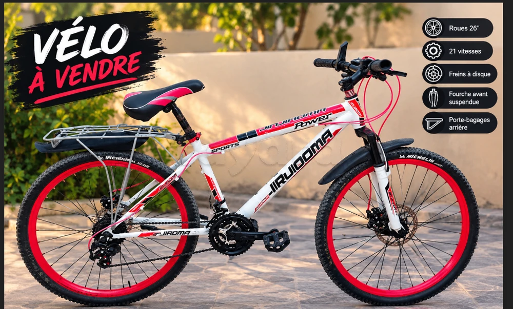 VTT IRONMA 26" – 21 Vitesses – Très Bon État