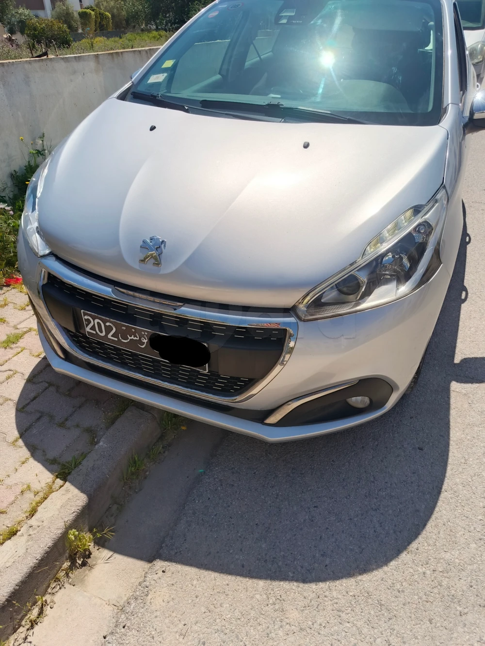 Carte voiture Peugeot 208