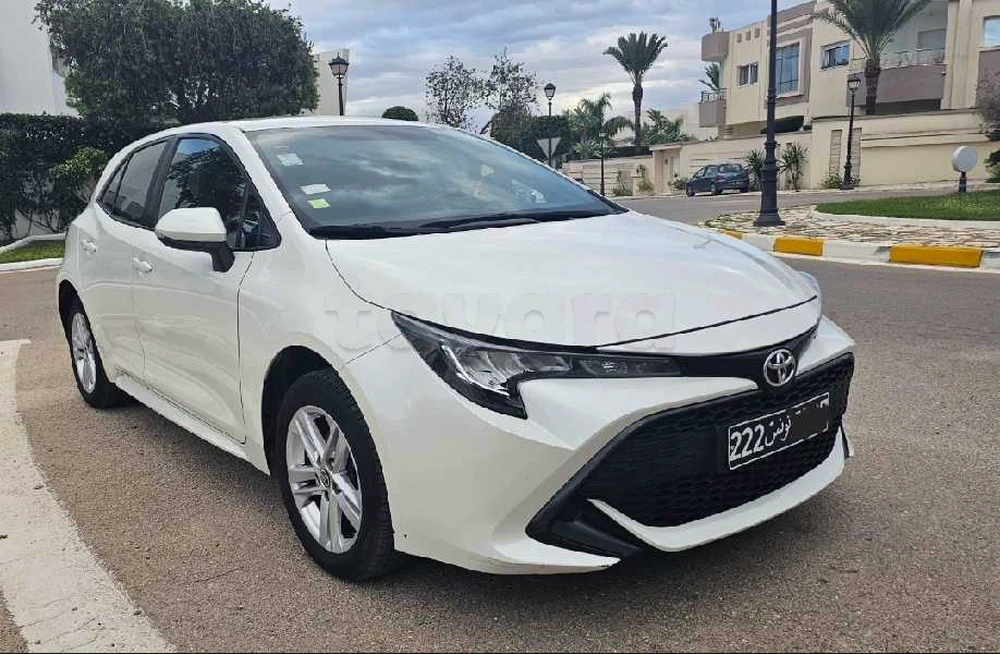 Carte voiture Toyota Corolla