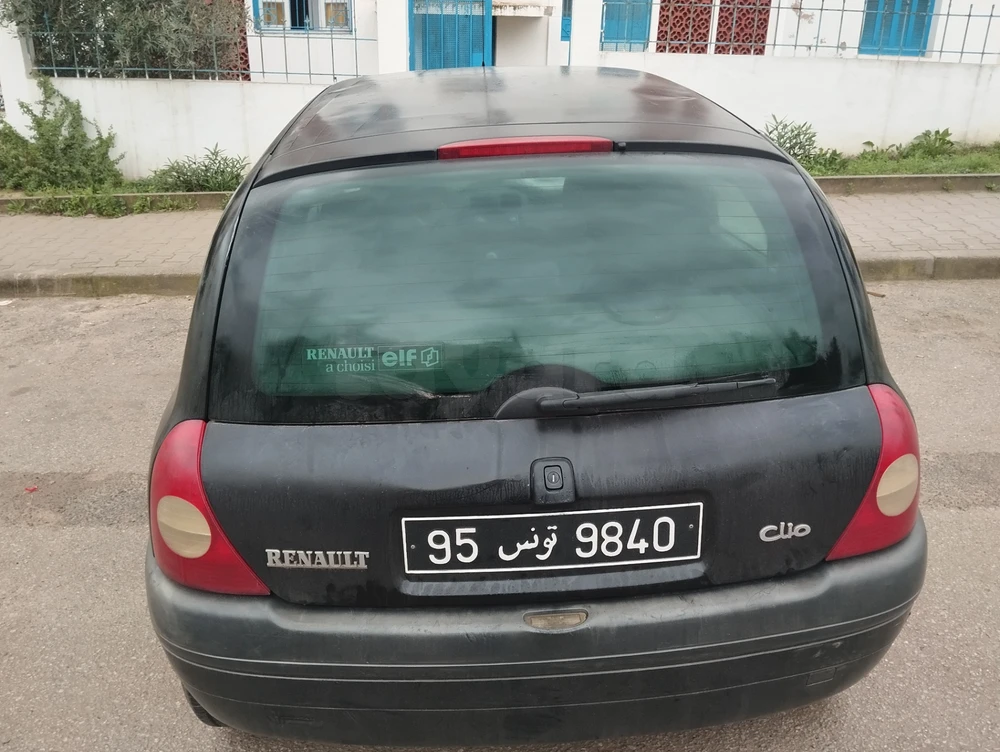 Carte voiture Renault Clio