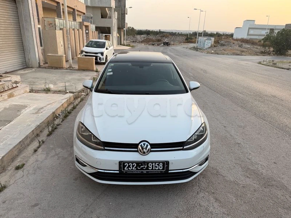 Carte voiture Volkswagen Golf