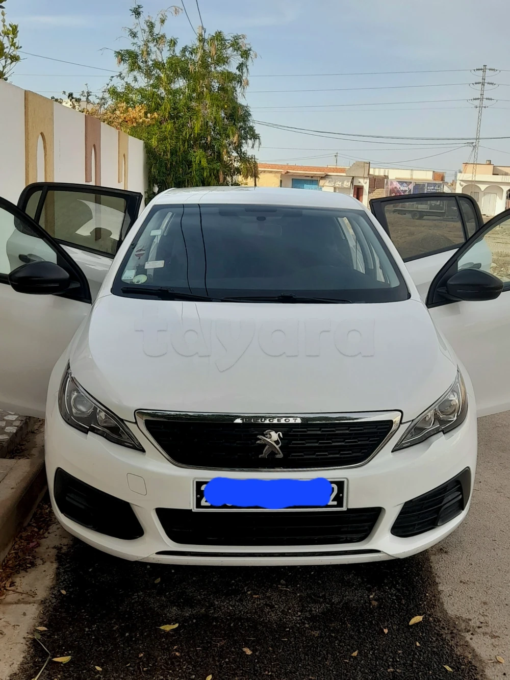 Carte voiture Peugeot 308