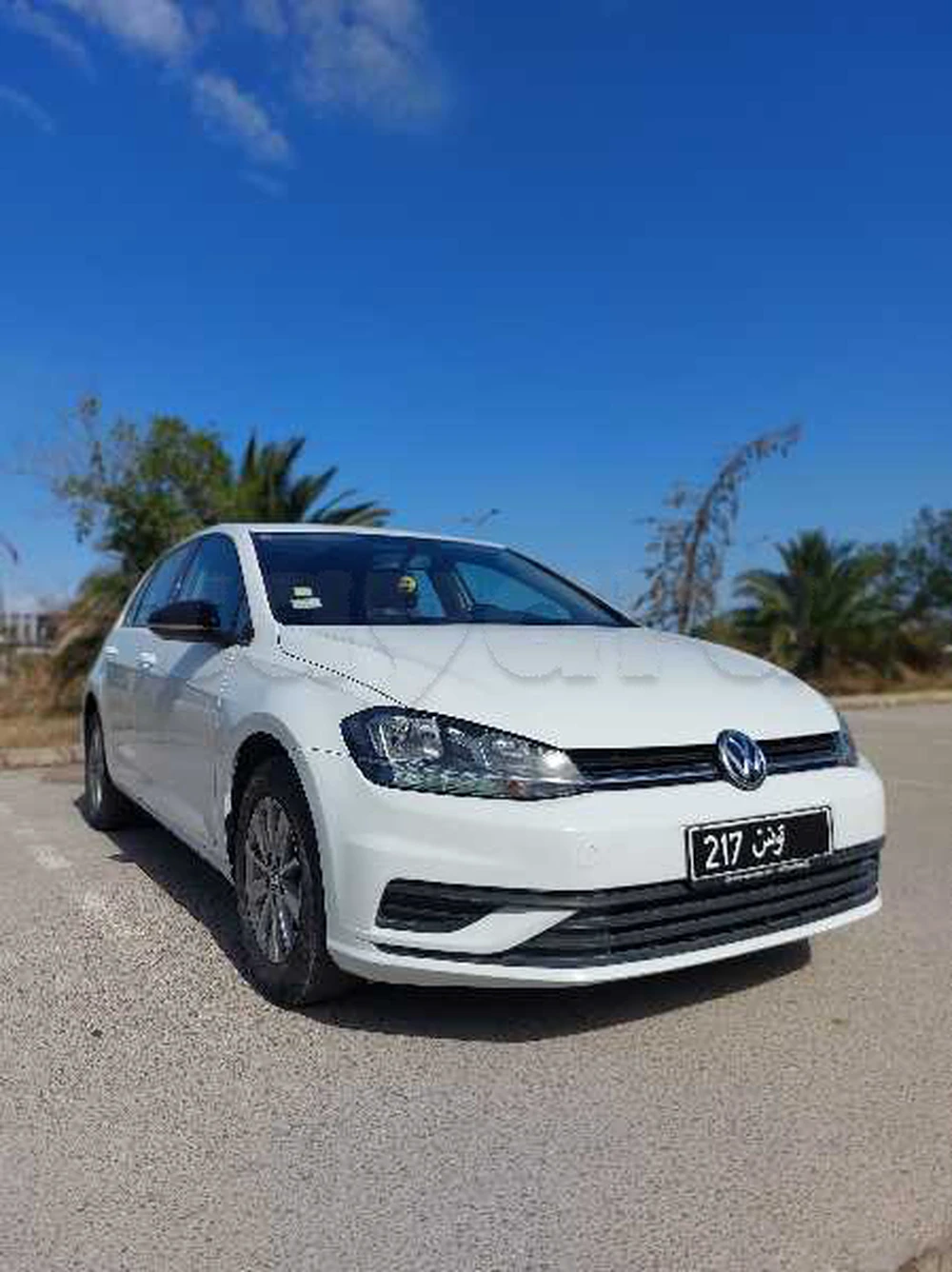 Carte voiture Volkswagen Golf 7