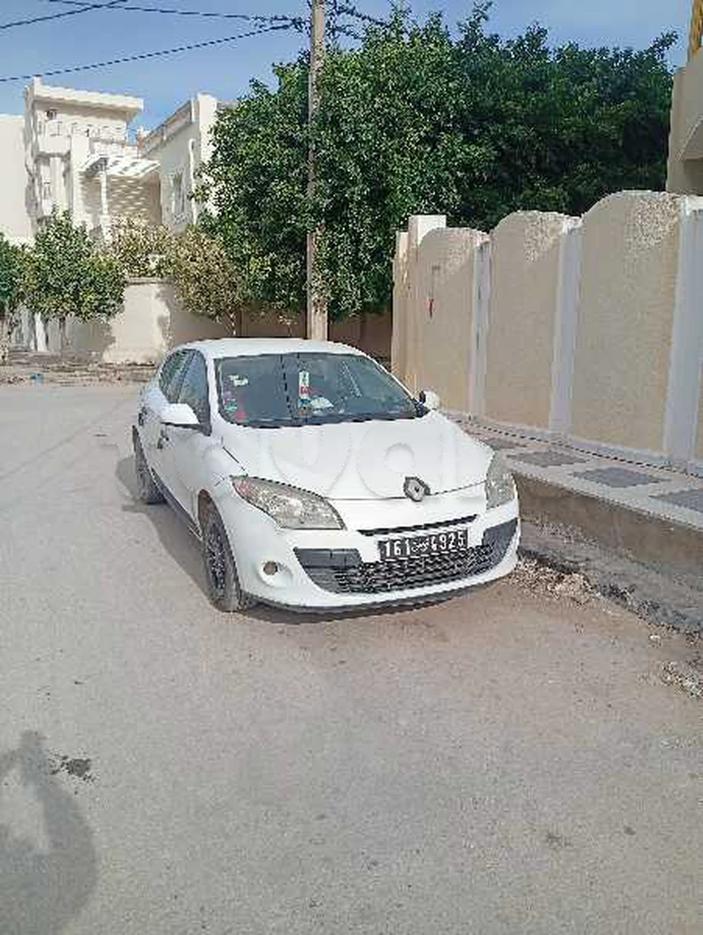 Carte voiture Renault Megane