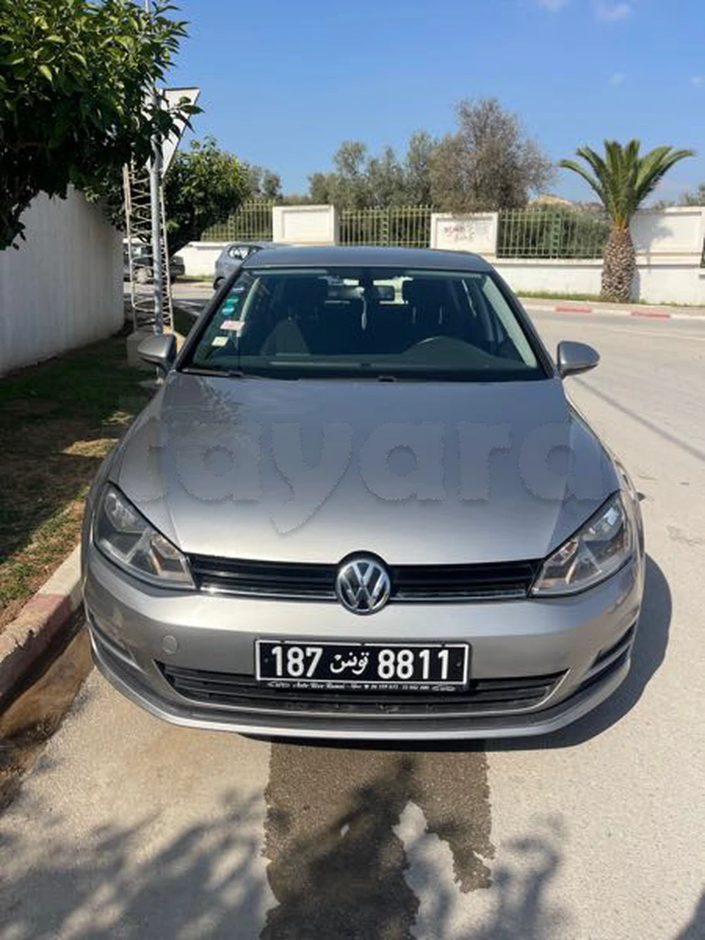 Carte voiture Volkswagen Golf 7