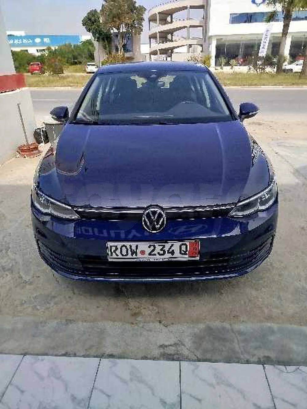 Carte voiture Volkswagen Golf 8