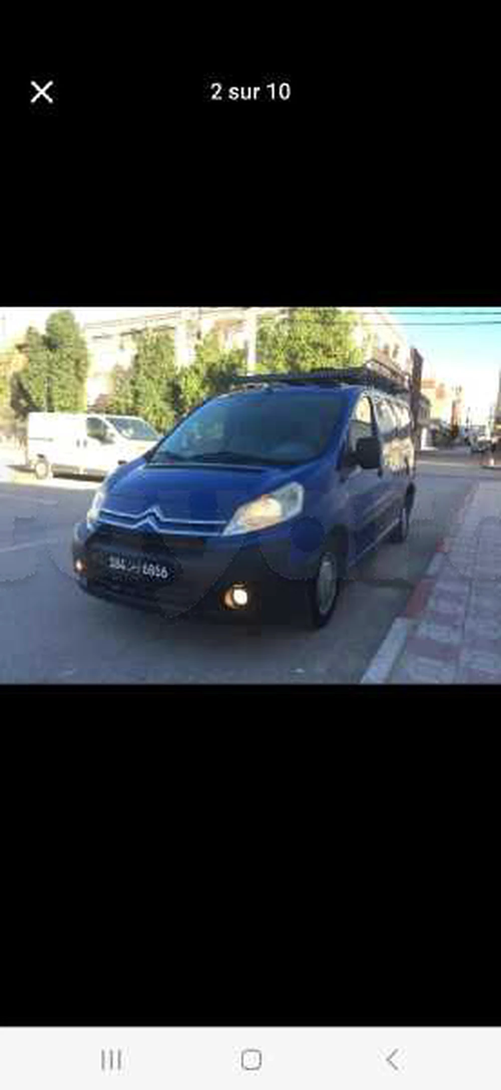 Carte voiture Citroen Jumpy