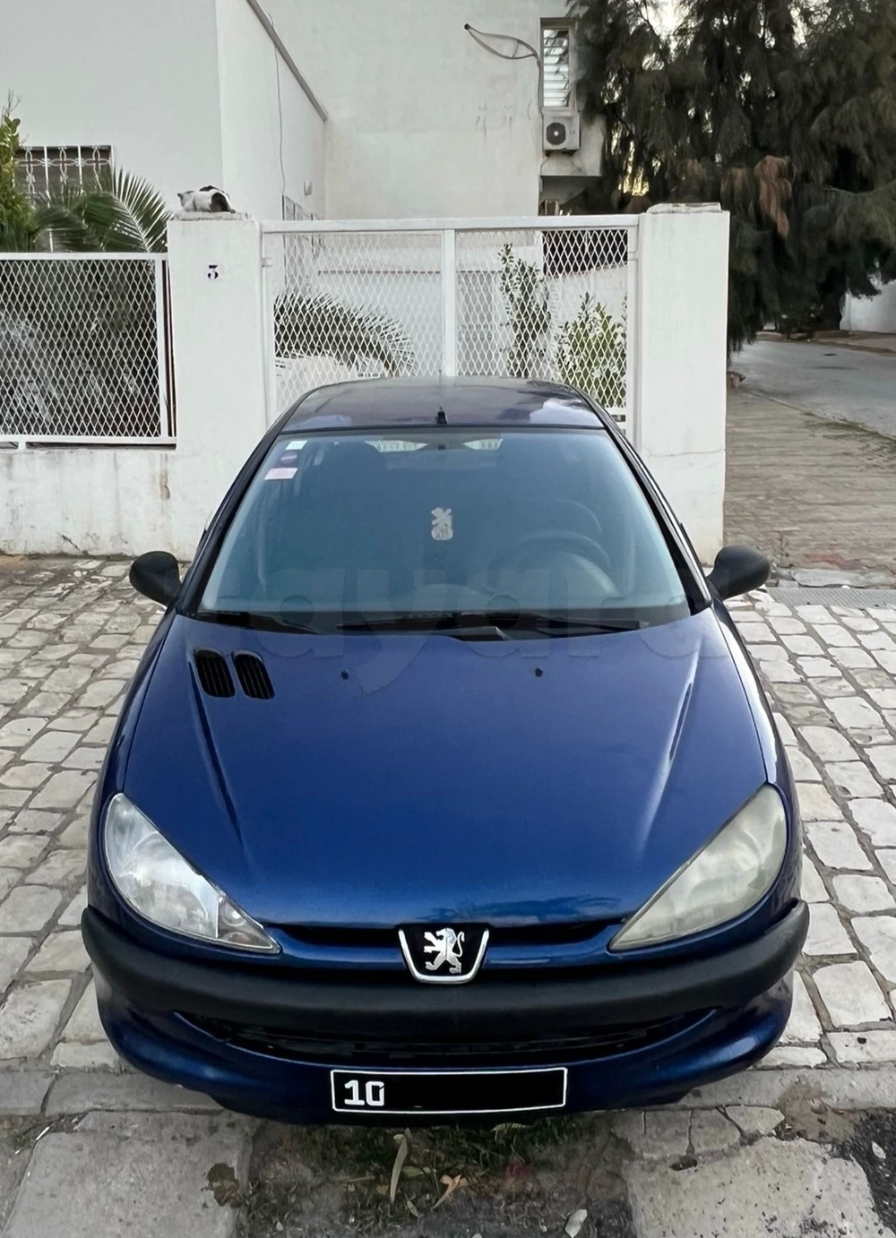 Carte voiture Peugeot 206