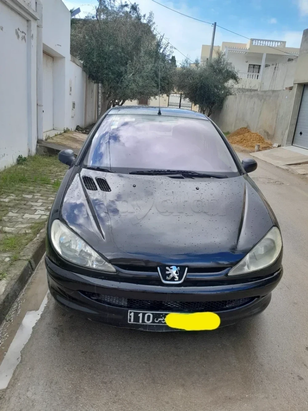 Carte voiture Peugeot 206