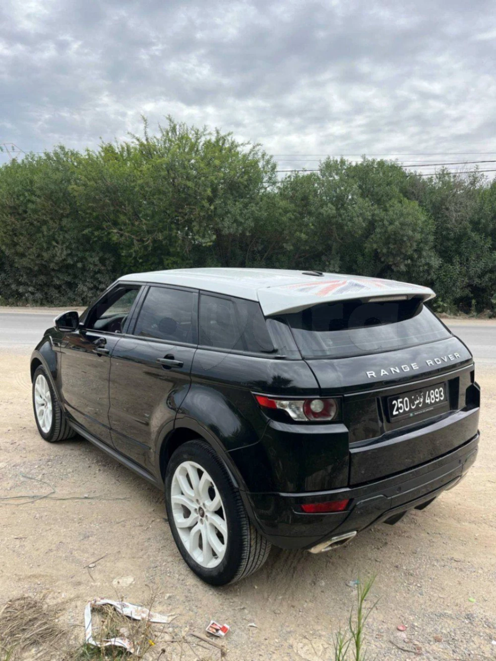 Carte voiture Land Rover Range Rover Evoque