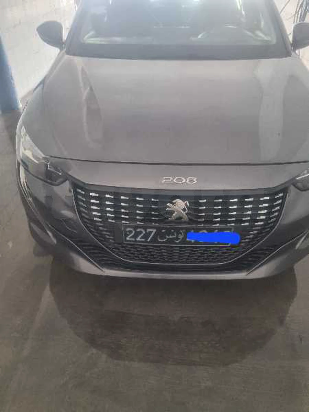 Carte voiture Peugeot 208