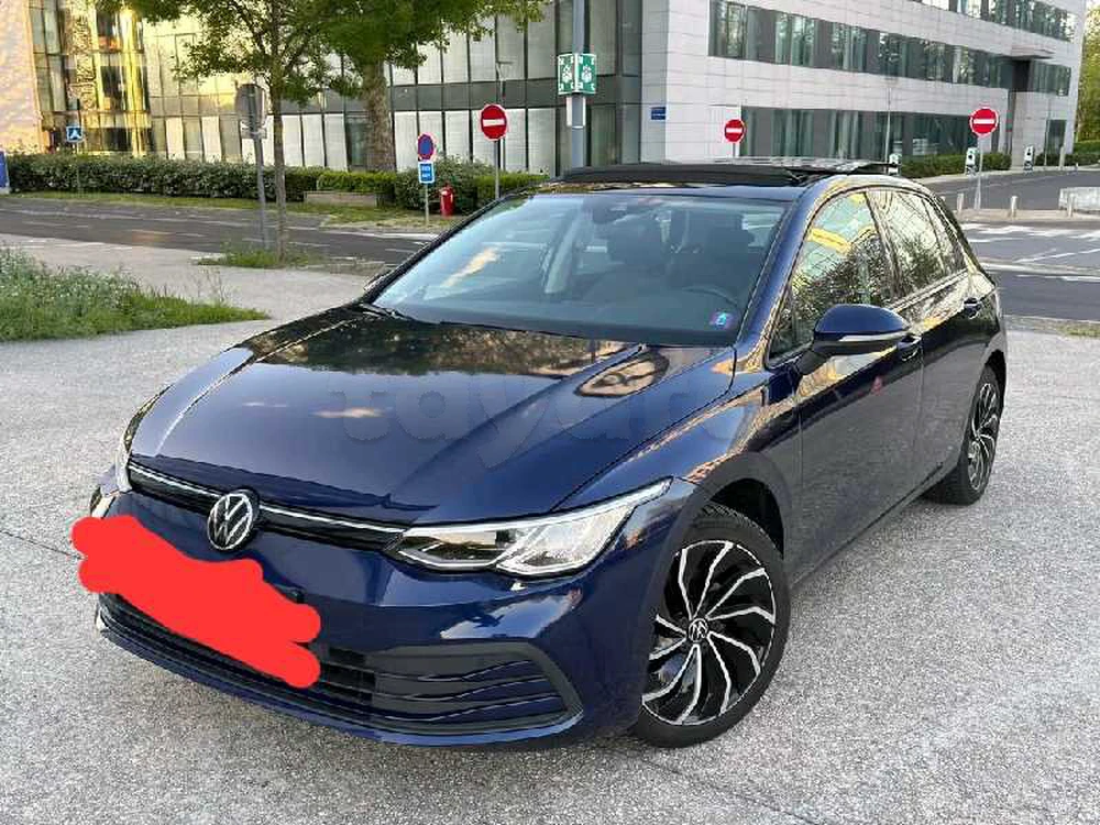 Carte voiture Volkswagen Golf