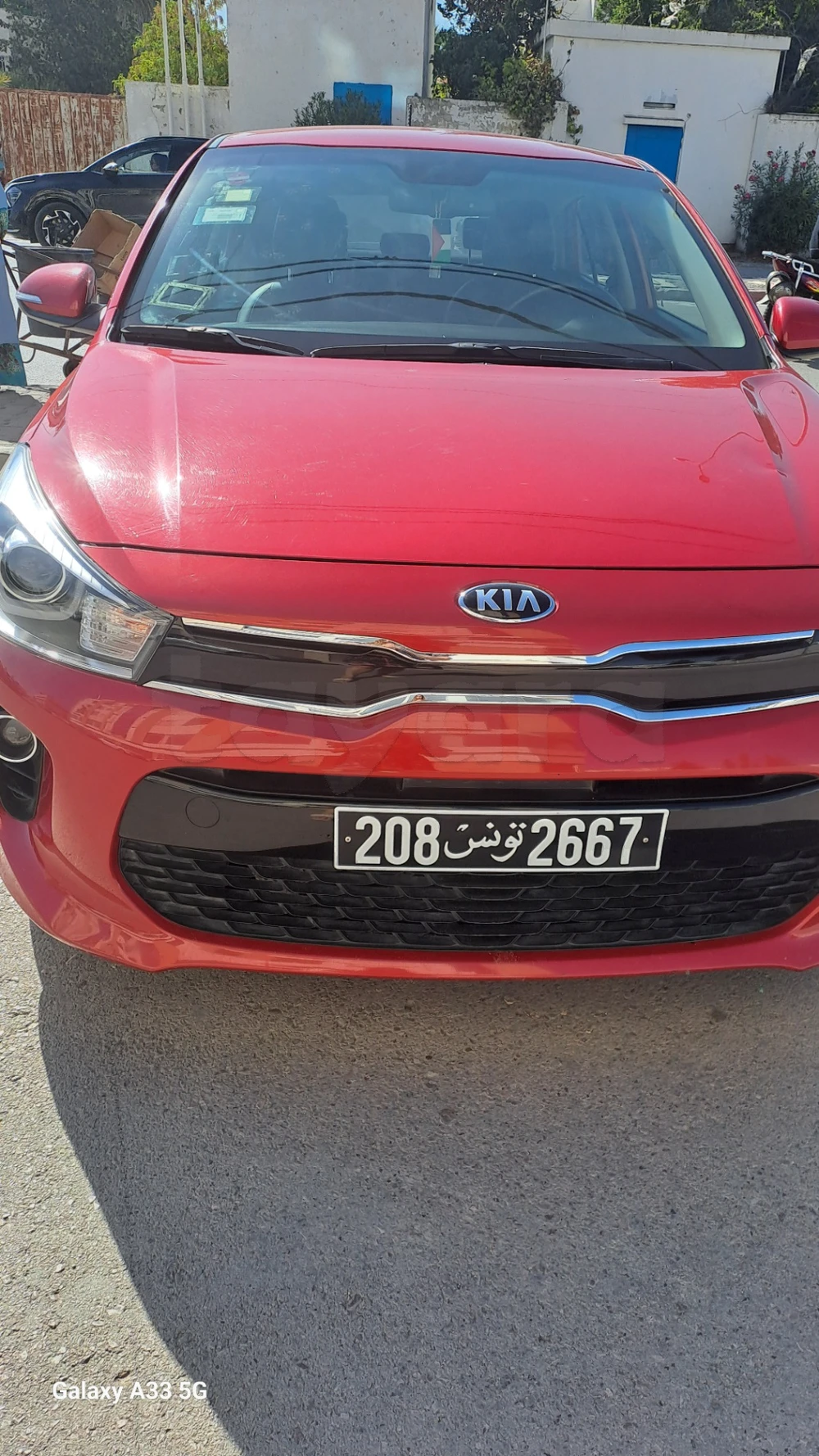 Carte voiture Kia Rio