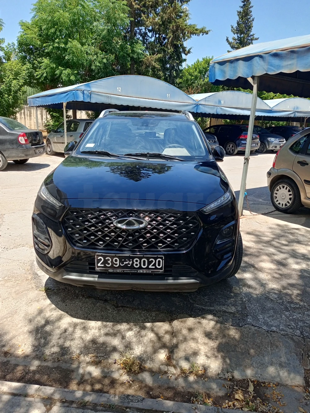 Carte voiture Chery Tiggo