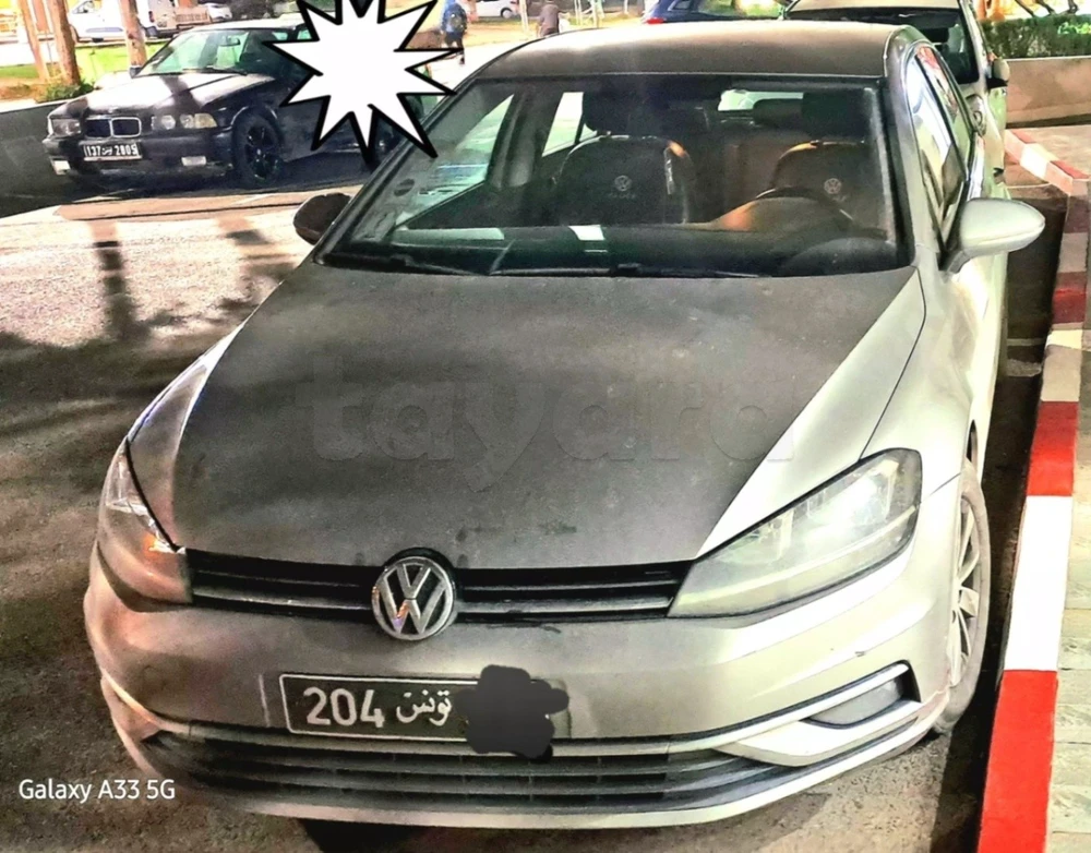 Carte voiture Volkswagen Golf