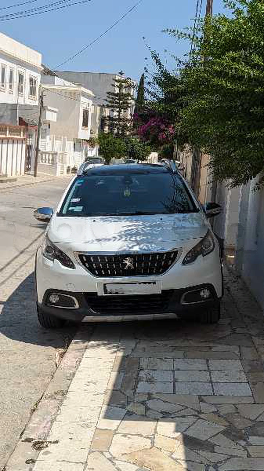 Carte voiture Peugeot 2008