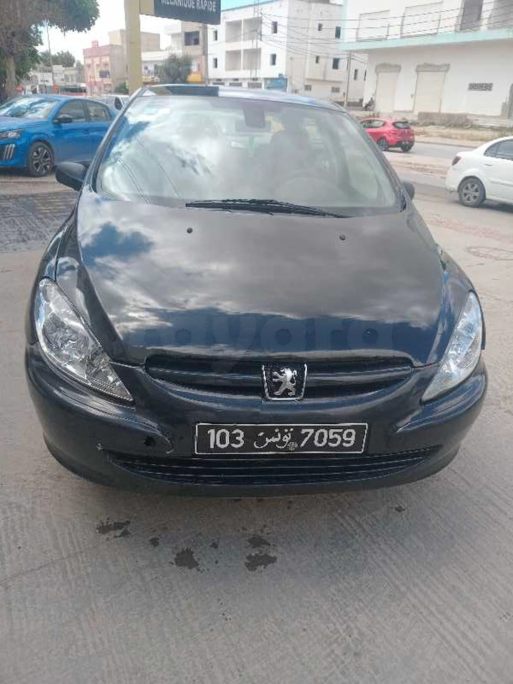 Carte voiture Peugeot 307