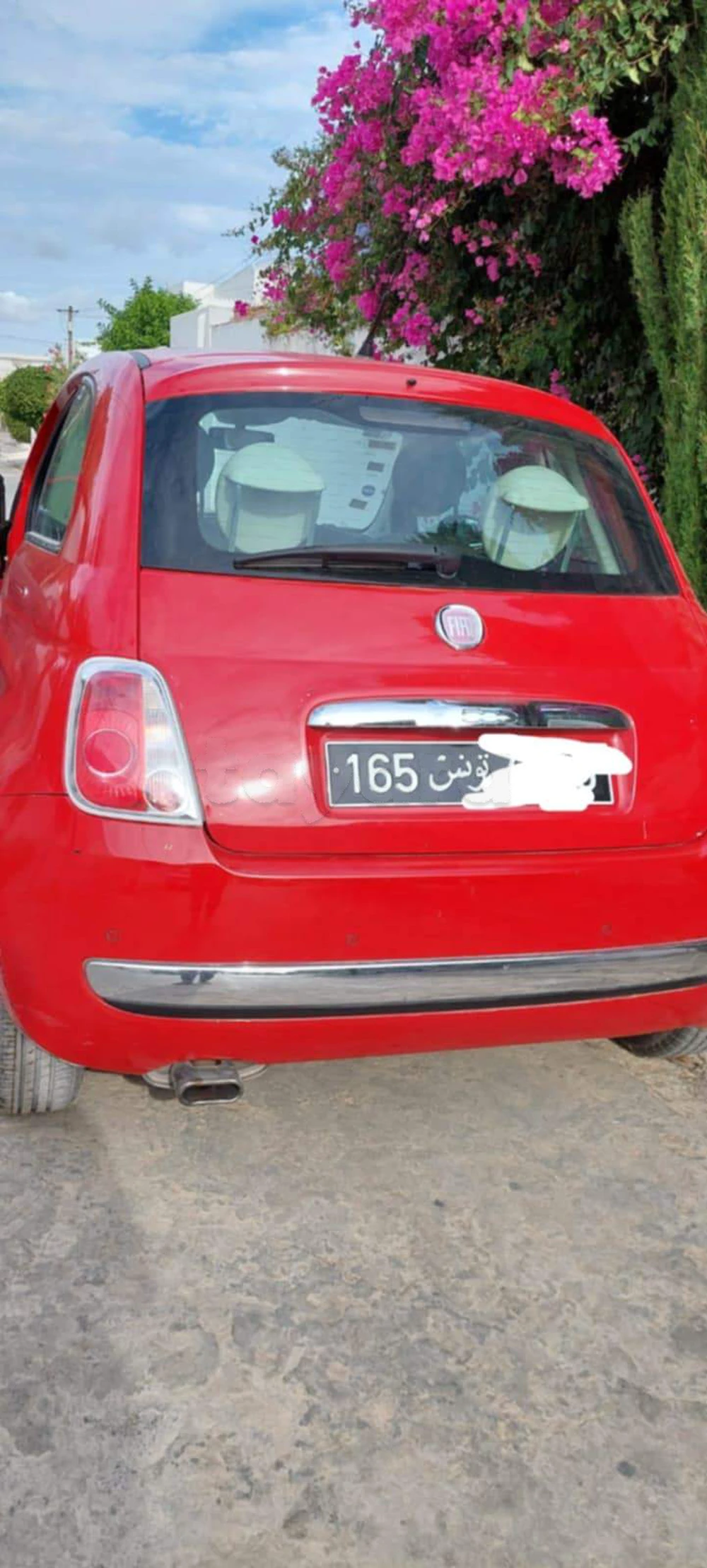 Carte voiture Fiat 500