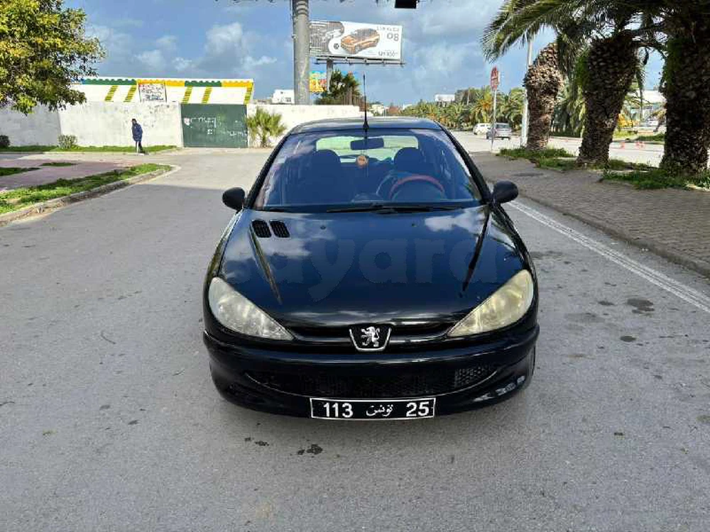 Carte voiture Peugeot 206